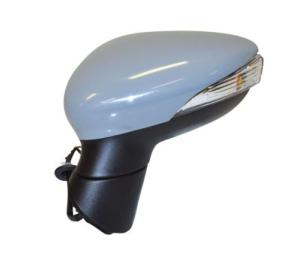 Rétroviseur gauche asphérique électrique degivrant avec indicateur direction à peindre 6 épingle pour FORD FIESTA de 2008 à 2012, Neuf