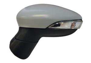 Rétroviseur gauche asphérique électrique degivrant rabattable avec indicateur direction à peindre 8 épingle pour FORD FIESTA de 2008 à 2012, Neuf