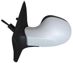 Rétroviseur gauche asphérique mécanique à peindre pour RENAULT TWINGO II de 2007 à 2011, Neuf