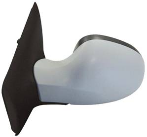 Rétroviseur gauche asphérique électrique degivrant à peindre pour RENAULT TWINGO II de 2007 à 2011, Neuf