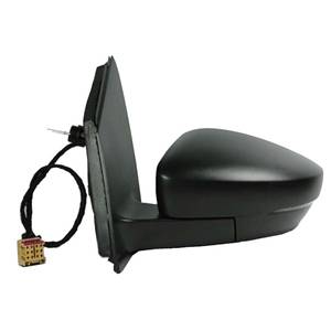 Rétroviseur gauche asphérique mécanique avec indicateur direction avec connecteur carré pour VOLKSWAGEN POLO de 2009 à 2014, Neuf