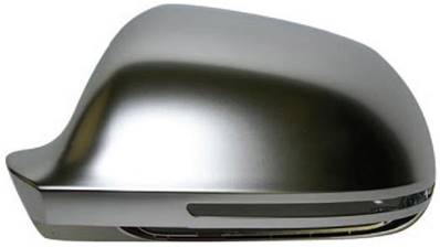 Coque de rétroviseur gauche chromé en aluminium modèle 7/08>4/10 pour AUDI A3 RY de 2008 à 2012,