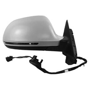 Rétroviseur droit électrique degivrant avec indicateur direction à peindre 8 épingle modèle 3 porte 7/08>4/10 pour AUDI A3 RY de 2008 à 2012, Neuf