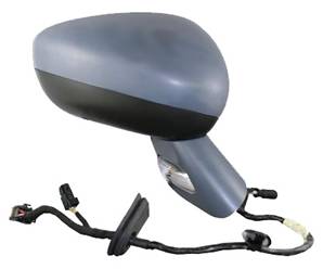 Rétroviseur droit électrique degivrant avec indicateur direction avec sonde à peindre 7 épingle avec base chromé pour CITROEN C3 de 2009 à 2013, Neuf