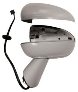 Rétroviseur gauche asphérique électrique degivrant à peindre pour OPEL MERIVA de 2010 à 2013, Neuf