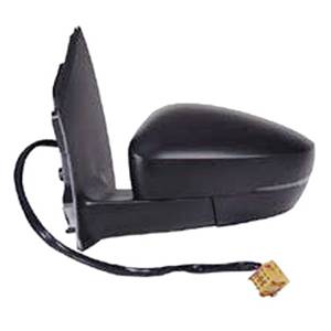 Rétroviseur gauche asphérique électrique degivrant avec indicateur direction avec connecteur carré pour VOLKSWAGEN POLO de 2009 à 2014, Neuf