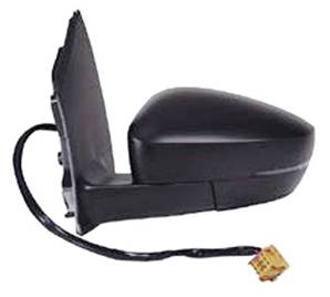 Rétroviseur gauche asphérique électrique degivrant avec indicateur direction avec connecteur carré pour VOLKSWAGEN POLO de 2009 à 2014, Neuf