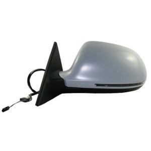 Rétroviseur gauche asphérique électrique degivrant avec indicateur direction avec lane assist à peindre 10 épingle pour AUDI A5 de 2007 à 2011, Neuf