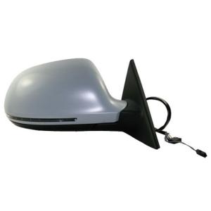 Rétroviseur droit asphérique électrique degivrant avec indicateur direction avec lane assist à peindre 10 épingle pour AUDI A5 de 2007 à 2011, Neuf