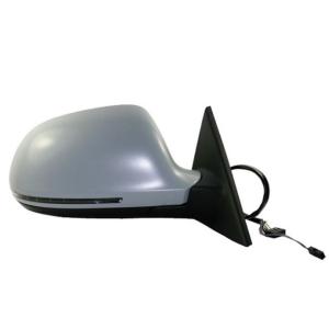 Rétroviseur droit asphérique électrique degivrant rabattable avec indicateur direction avec lane assist à peindre 12 épingle pour AUDI A5 de 2007 à 2011, Neuf