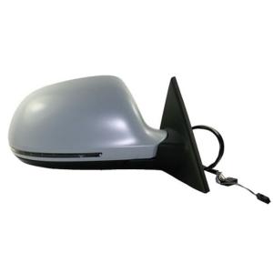 Rétroviseur droit asphérique électrique dégivrant rabattable avec indicateur direction avec lane assist avec memoire à peindre 16 épingle avec lane assist pour AUDI A5 de 2007 à 2011, Neuf