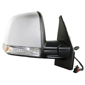Rétroviseur droit mécanique avec indicateur direction à peindre modèle combi/panoramique pour FIAT DOBLO de 2010 à 2014, Neuf