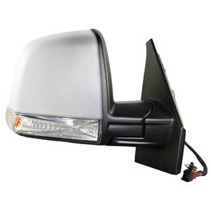 Rétroviseur droit électrique degivrant avec indicateur direction à peindre 6 épingle modèle combi/panoramique pour FIAT DOBLO de 2010 à 2014, Neuf