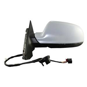 Rétroviseur gauche asphérique électrique degivrant avec indicateur direction rabattable à peindre 10 épingle modèle 5 porte 5/10>8/12 pour AUDI A3 RY de 2008 à 2012, Neuf