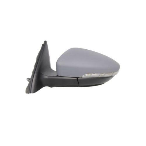 Rétroviseur gauche asphérique électrique degivrant avec indicateur direction à peindre 6 épingle pour VOLKSWAGEN JETTA depuis 2011, Neuf