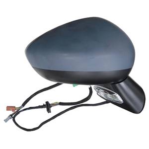 Rétroviseur droit électrique degivrant avec indicateur direction avec sonde à peindre 10 épingle modèle 9/09>10/10 pour CITROEN C4 de 2008 à 2010, Neuf