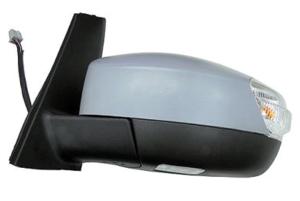 Rétroviseur gauche asphérique électrique degivrant avec indicateur direction rabattable à peindre système capteur depassement pour FORD C-MAX de 2010 à 2015, Neuf