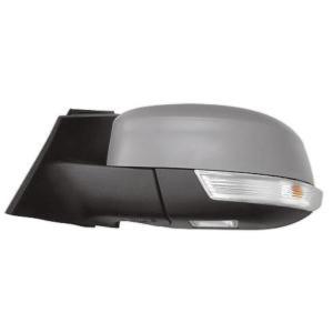 Rétroviseur gauche asphérique électrique degivrant avec indicateur direction avec feu de courtoisie rabattable avec système capteur depassement à peindre 10 épingle pour FORD FOCUS de 2011 à 2014, Neuf