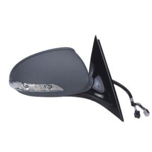 Rétroviseur droit asphérique électrique degivrant avec indicateur direction avec feu de courtoisie rabattable à peindre 11 épingle pour MERCEDES (W221) CLASSE S de 2005 à 2009, Neuf