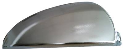 Coque de rétroviseur droite chromé effet satiné pour SMART FORTWO de 2007 à 2011,