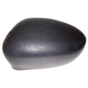 Coque de rétroviseur gauche avec effet carbone pour FIAT 500 de 2007 à 2015,