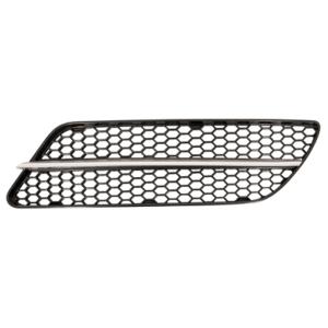 Grille gauche pare-chocs avant avec profil satiné modèle 1/07> pour ALFA ROMEO 147 RY 04 depuis 2004, Neuve