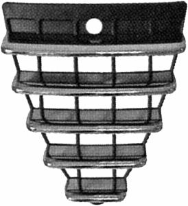 Bouclier grille radiateur modèle 12/04>12/06 pour ALFA ROMEO 147 RY 04 depuis 2004, Neuf