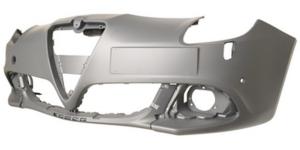 Pare-chocs avant avec lave phare avec trous radars parking+supports à peindre pour ALFA ROMEO GIULIETTA depuis 2016, Neuf