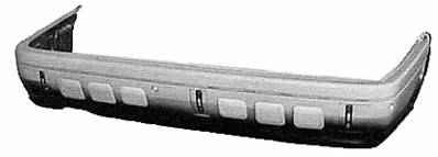 Pare-chocs arrière à peindre modèle élégance 6/93>12/97 pour MERCEDES (W180-202) CLASSE C de 1993 à 2000, Neuf