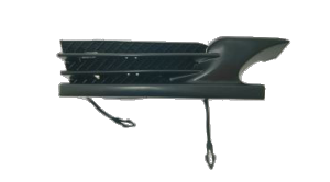 Grille droite pare-chocs avant modèle 1/98>5/00 pour MERCEDES (W180-202) CLASSE C de 1993 à 2000, Neuve