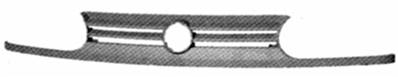 Grille radiateur à peindre modèle gti pour VOLKSWAGEN GOLF III de 1991 à 1997, Neuve