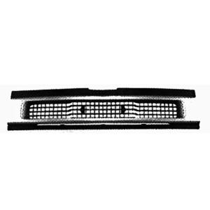 Grille radiateur noire pour IVECO DAILY CITY de 2000 à 2006, Neuve