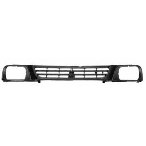Grille radiateur noire modèle 6/96>3/98 pour MITSUBISHI L 200 de 1996 à 2000, Neuve