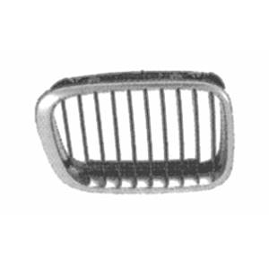 Bouclier grille chromée droit pour BMW SERIE 3 E46 de 1998 à 2001, Neuf