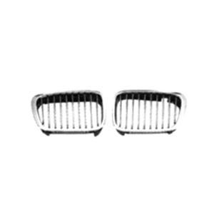 Bouclier grille gauche chromée pour BMW SERIE 3 E46 COUPE de 1999 à 2001, Neuf