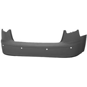 Pare-chocs arrière avec trous radars stationnement à peindre pour AUDI A3 SPORTBACK de 2003 à 2008, Neuf