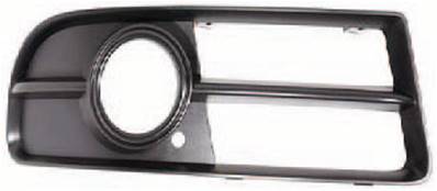 Grille droite pare-chocs avant avec lamelle ouvert avec trou antibrouillard pour AUDI A4 de 2004 à 2007, Neuve