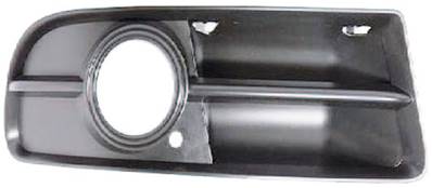 Grille droite pare-chocs avant avec lamelle fermé avec trou antibrouillard pour AUDI A4 de 2004 à 2007, Neuve