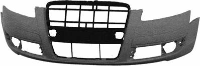 Pare-chocs avant à peindre pour AUDI A6 de 2004 à 2008, Neuf