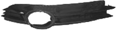 Grille latéral droite pare-chocs avant avec trou antibrouillard modèle essence fermé pour AUDI A6 de 2004 à 2008, Neuve