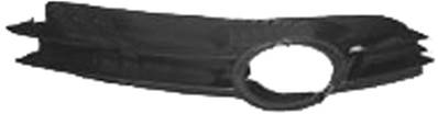 Grille latéral gauche pare-chocs avant avec trou antibrouillard modèle essence fermé pour AUDI A6 de 2004 à 2008, Neuve