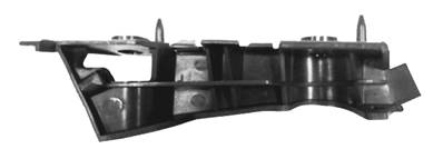 Support pare-chocs avant en plastique droit pour AUDI A4 de 2007 à 2011,