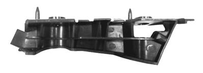 Support pare-chocs avant en plastique gauche pour AUDI A4 de 2007 à 2011,