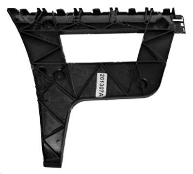 Support central gauche pare-chocs arrière modèle berline pour AUDI A4 de 2007 à 2011,