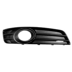 Grille droite latéral pare-chocs avant avec trou antibrouillard fermé pour AUDI A3 RY de 2008 à 2012, Neuve