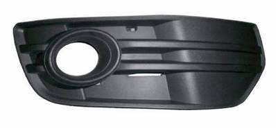 Grille latéral droite avec trou antibrouillard noire gaufrée pour AUDI Q5 de 2008 à 2012, Neuve