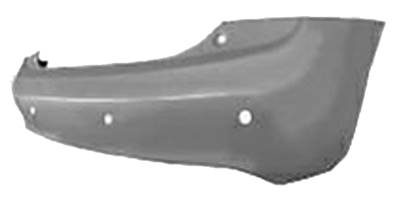 Pare-chocs arrière avec trous radars stationnement avec support à peindre modèle 3/5 porte pour AUDI A1 de 2010 à 2014, Neuf