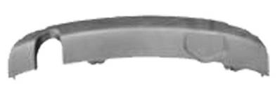 Spoiler avec échappement double à gauche modèle 3/5 porte pare-chocs arrière noir pour AUDI A1 de 2010 à 2014, Neuf