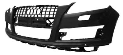 Pare-chocs avant avec lave phare avec trous radars stationnement à peindre pour AUDI Q7 RY de 2009 à 2015, Neuf