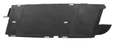 Grille interne gauche pare-chocs avant à peindre modèle essence pour AUDI Q7 RY de 2009 à 2015, Neuve